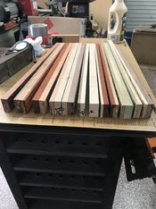 028 - 2nd board ripped ready to rearrange.JPG