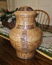 Whiskey barrel urn.jpg
