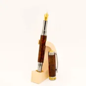 Antony - Black Titanium and Gold - Amboyna Burl (5 of 5).webp